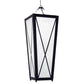 Meyda Lighting Eures 18" 8-Light Coffee Bean Pendant Light With White Statuario Idalight Shade