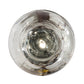 Meyda Lighting Euri Tanta 14" Black Chrome Pendant Light With Clear Shade Glass