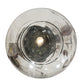 Meyda Lighting Euri Tanta 15" Mirror Black Pendant Light With Clear Shade Glass