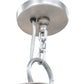 Meyda Lighting Everett 84" 21-Light 3-Tier Nickel Chandelier With White Shade Glass