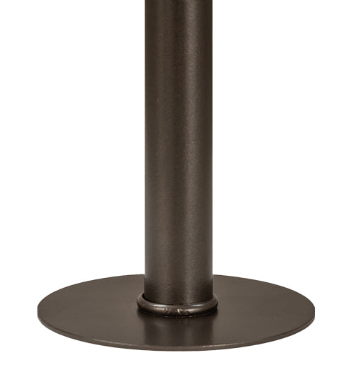 Meyda Lighting Exeter 24" 2-Light Bronze Banker's Table Lamp With Hailstone Rain Idalight Shade