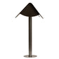 Meyda Lighting Exeter 24" 2-Light Bronze Banker's Table Lamp With Hailstone Rain Idalight Shade