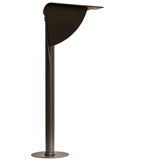 Meyda Lighting Exeter 24" 2-Light Bronze Banker's Table Lamp With Hailstone Rain Idalight Shade