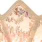 Meyda Lighting Fabric & Fringe 6" Floral Ivory Night Light