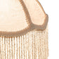 Meyda Lighting Fabric & Fringe 6" Recurve Ivory Fabric Shade