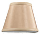 Meyda Lighting Faille 5" Beige Taupe Parchment Shade