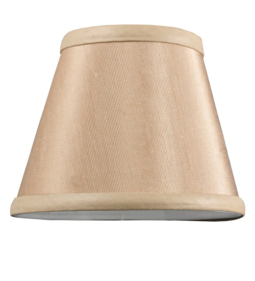 Meyda Lighting Faille 5" Beige Taupe Parchment Shade