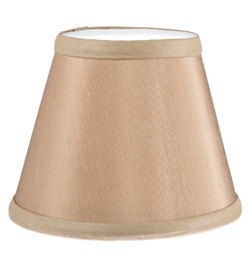 Meyda Lighting Faille 5" Beige Taupe Parchment Shade