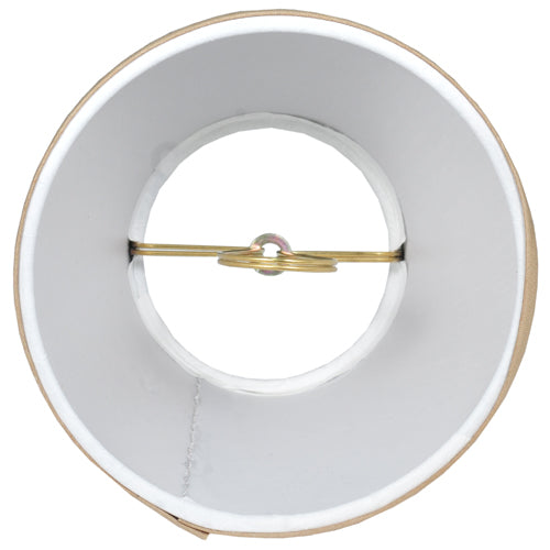 Meyda Lighting Faille 5" Beige Taupe Parchment Shade