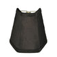 Meyda Lighting Faille 5"W x 5"H Half Black Fabric Shade