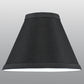 Meyda Lighting Faille 7" Black Parchment Shade