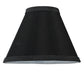 Meyda Lighting Faille 7" Black Parchment Shade