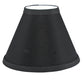 Meyda Lighting Faille 7" Black Parchment Shade