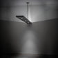 Meyda Lighting Faisceau 108" LED Ash Gray Island Pendant Light