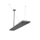 Meyda Lighting Faisceau 108" LED Ash Gray Island Pendant Light