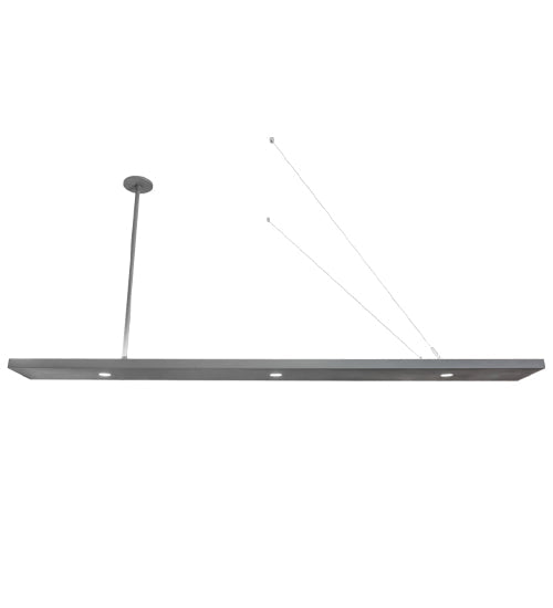 Meyda Lighting Faisceau 108" LED Ash Gray Island Pendant Light