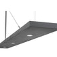 Meyda Lighting Faisceau 108" LED Ash Gray Island Pendant Light