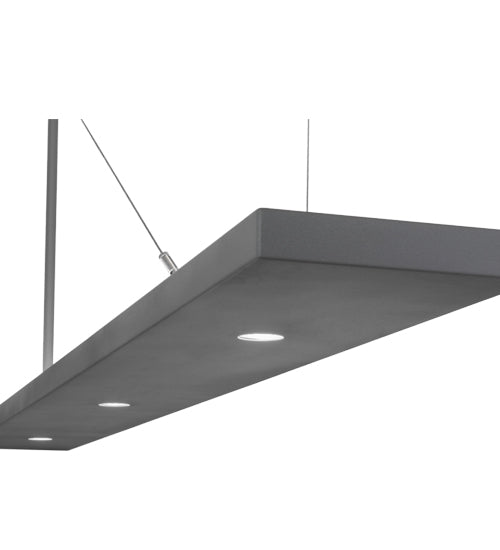 Meyda Lighting Faisceau 108" LED Ash Gray Island Pendant Light