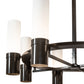 Meyda Lighting Farmington 62" 16-Light Timeless Bronze Chandelier With White Statuario Idalight Shade
