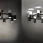 Meyda Lighting Farmington 62" 8-Light Black Chrome Over Nickel Chandelier With White Statuario Idalight Shade