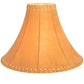 Meyda Lighting Faux Leather 18" Dark Tan Faux Hexagon Shade
