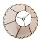 Meyda Lighting Faux Leather 9" Beige Tan Hexagon Shade
