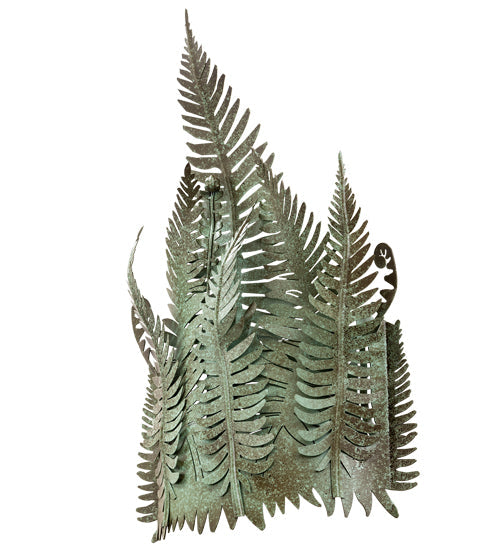 Meyda Lighting Fern 16" Tarnished Copper Wall Sconce