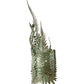 Meyda Lighting Fern 16" Tarnished Copper Wall Sconce