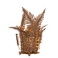 Meyda Lighting Fern 20" Hand Painted Rust Table Lamp