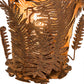 Meyda Lighting Fern 20" Hand Painted Rust Table Lamp
