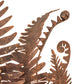 Meyda Lighting Fern 20" Hand Painted Rust Wall Sconce