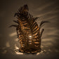 Meyda Lighting Fern 20" Rusty Nail Table Lamp