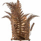 Meyda Lighting Fern 20" Rusty Nail Table Lamp