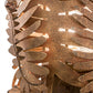Meyda Lighting Fern 20" Rusty Nail Table Lamp