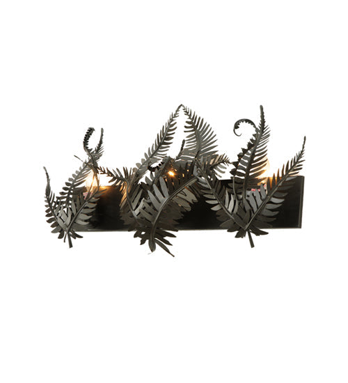 Meyda Lighting Fern 29" 3-Light Timeless Bronze Vanity Light