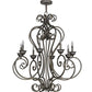 Meyda Lighting Fernando 36" 8-Light French Bronze Chandelier