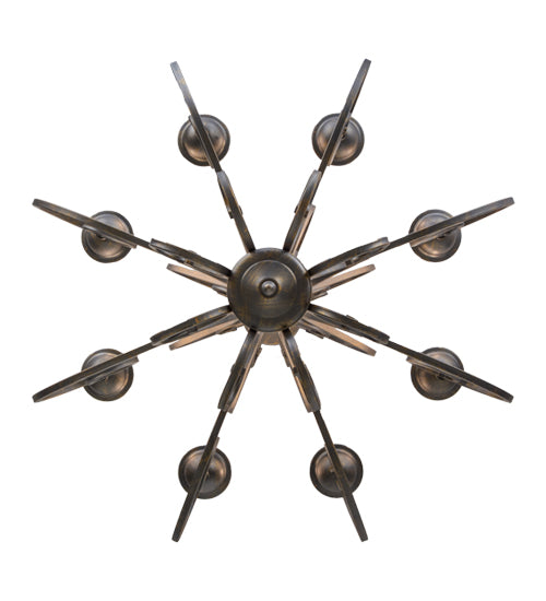 Meyda Lighting Fernando 36" 8-Light French Bronze Chandelier