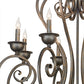 Meyda Lighting Fernando 36" 8-Light French Bronze Chandelier