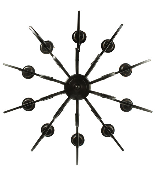 Meyda Lighting Fernando 42" 10-Light Timeless Bronze Chandelier With Ivory Faux Candlelight