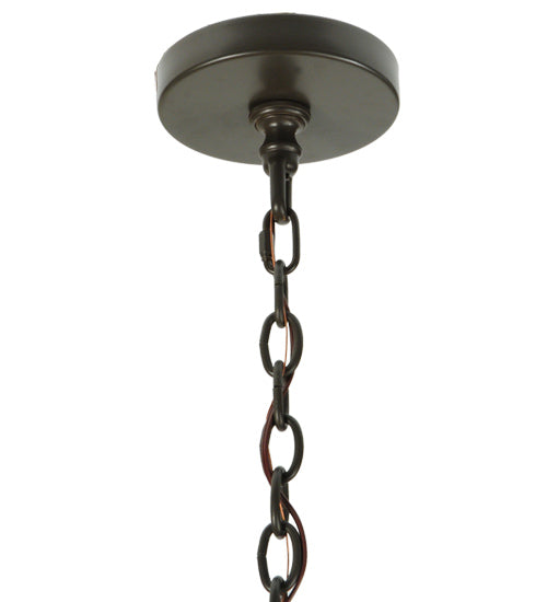 Meyda Lighting Fernando 42" 10-Light Timeless Bronze Chandelier With Ivory Faux Candlelight