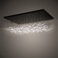 Meyda Lighting Firefly 72" 300-Light Jet Black Pendant Light