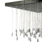 Meyda Lighting Firefly 72" 300-Light Jet Black Pendant Light