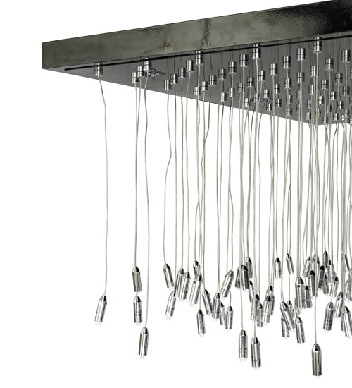 Meyda Lighting Firefly 72" 300-Light Jet Black Pendant Light
