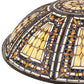 Meyda Lighting Fleur-de-lis 24" Multi-Colored Stained Shade Glass