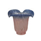 Meyda Lighting Fluted 16773 6" Pink & Blue Shade Glass