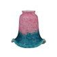 Meyda Lighting Fluted 6" Pink & Teal Shade Glass