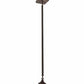 Meyda Lighting Fly Fishing 12" Timeless Bronze Pendant Light With Silver Mica Shade Glass