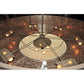 Meyda Lighting Fox Run 72" 20-Light Timeless Bronze Inverted Pendant Light