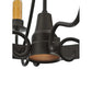 Meyda Lighting Franciscan 25" 5-Light Wrought Iron Chandelier