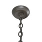 Meyda Lighting Franciscan 25" 5-Light Wrought Iron Chandelier